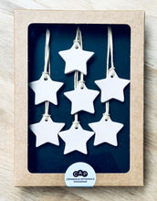 Charger l'image dans la galerie, Boîte de 7 pendentifs Etoiles pour sapin de Noël
