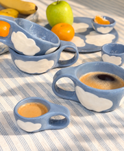 Charger l'image dans la galerie, Tasse Bleue Nuage Blanc
