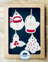 Charger l'image dans la galerie, Boîte de 4 pendentifs pour sapin de Noël
