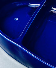 Charger l'image dans la galerie, Étagère Faïence Émail bleu marine brillant
