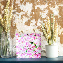 Charger l'image dans la galerie, Bloc Plexi 10x10 cm - ROSES
