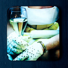 Charger l'image dans la galerie, Dessous de Verre - CHAMPAGNE ET GANTS
