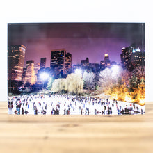 Charger l'image dans la galerie, Bloc Plexi 10x15 cm - PATINOIRE CENTRAL PARK
