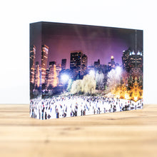 Charger l'image dans la galerie, Bloc Plexi 10x15 cm - PATINOIRE CENTRAL PARK
