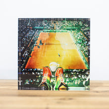 Charger l'image dans la galerie, Bloc Plexi 10x10 cm - CAFÉ ROLAND GARROS
