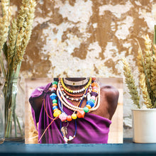Charger l'image dans la galerie, Bloc Plexi 10x15 cm - PERLES MASSAÏ
